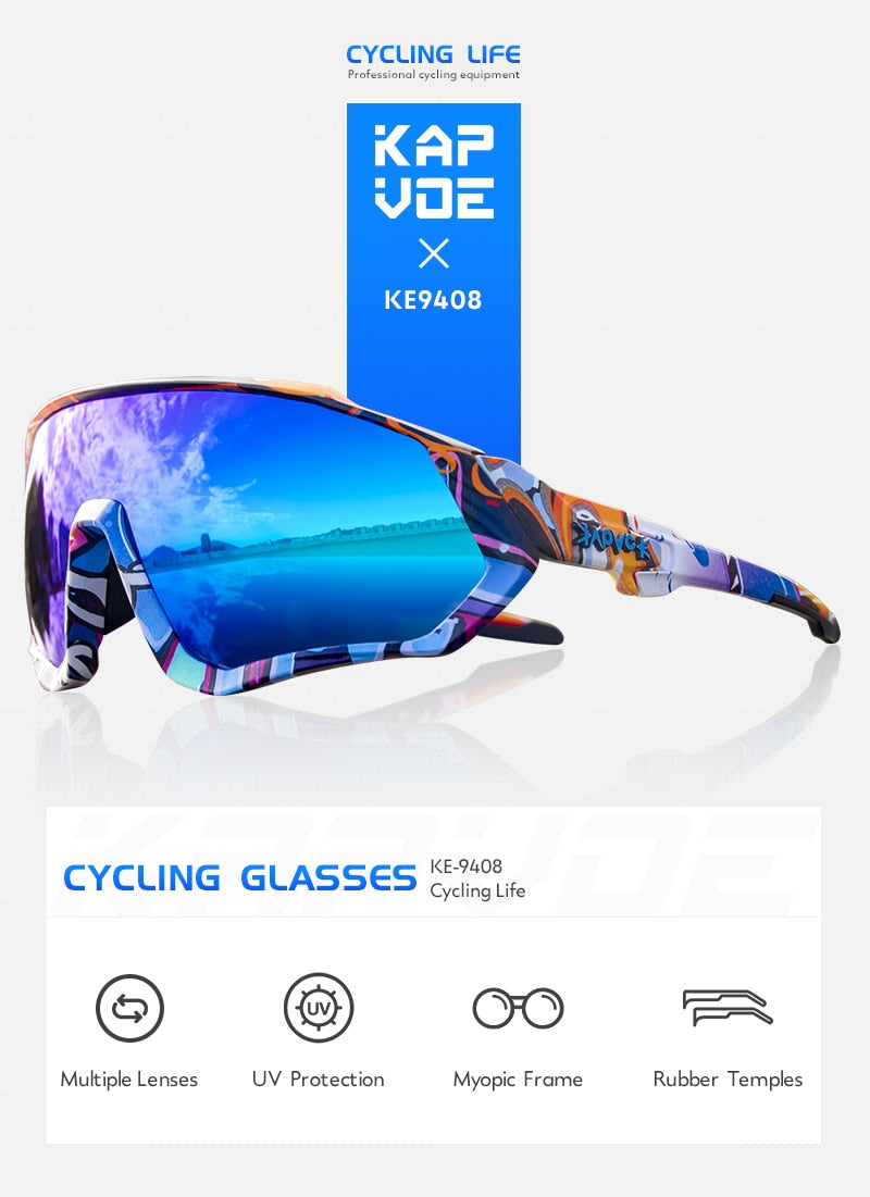 Sports Cycling Sunglasses Mtb Polarized Sports