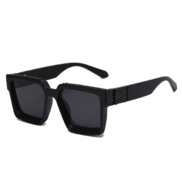 Unisex Fashionable Retro Square Shades UV400