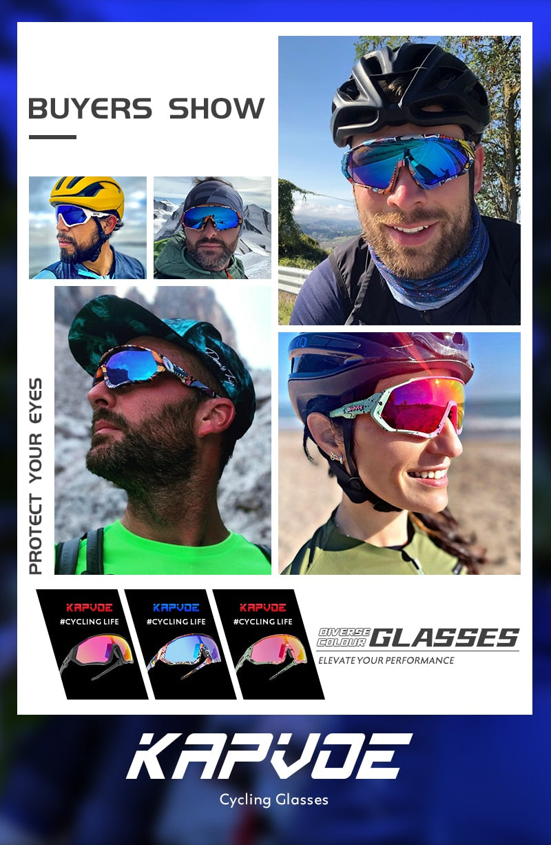 Sports Cycling Sunglasses Mtb Polarized Sports